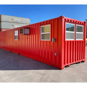 45ft Shipping Container – Red Finish