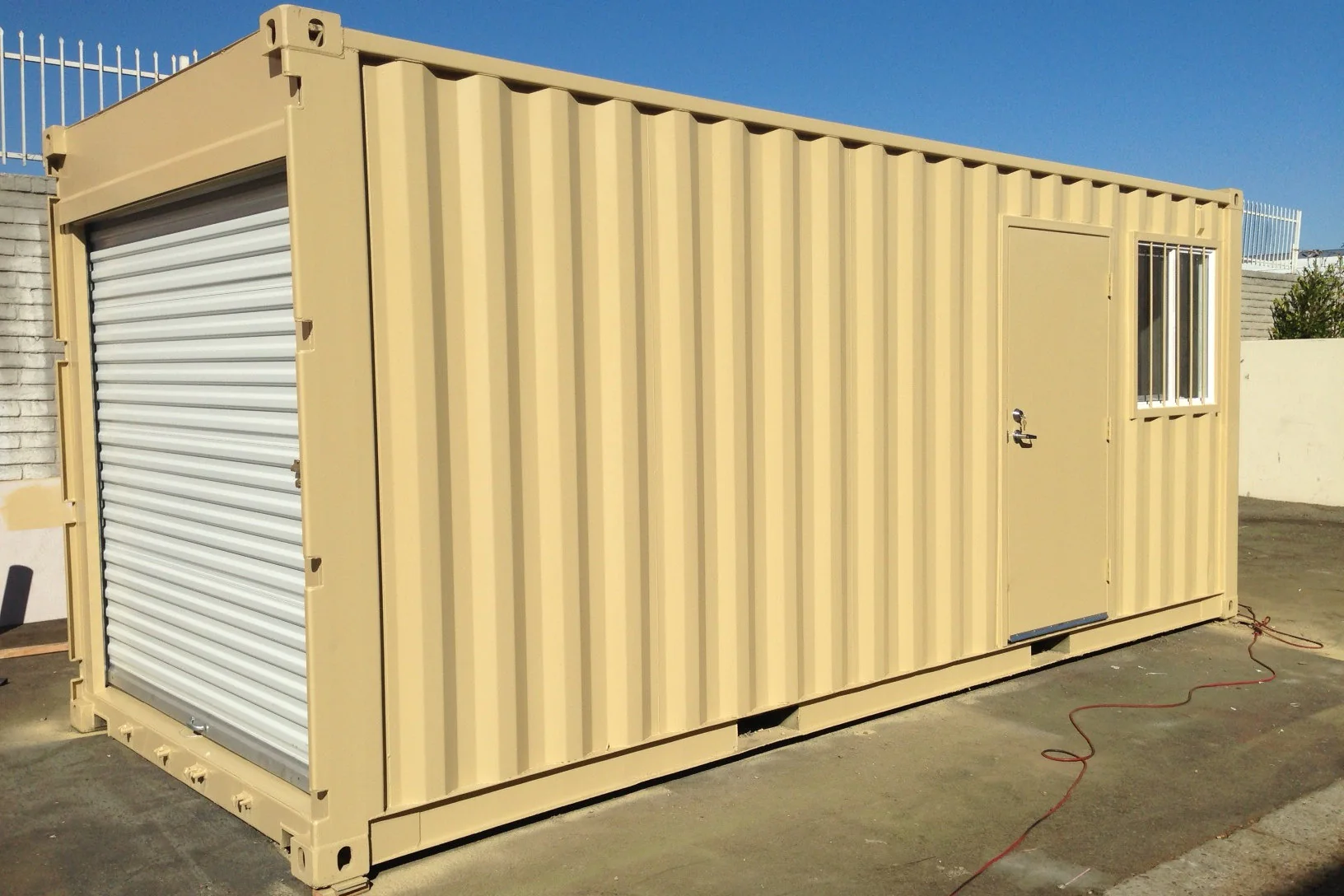 16Ft Storage Container With Roll-Up Door for Sale