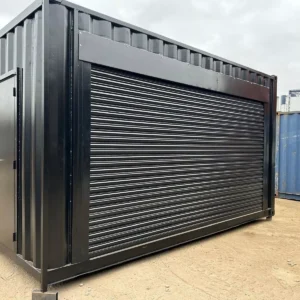 20ft Electrified Roll-Up Door Container