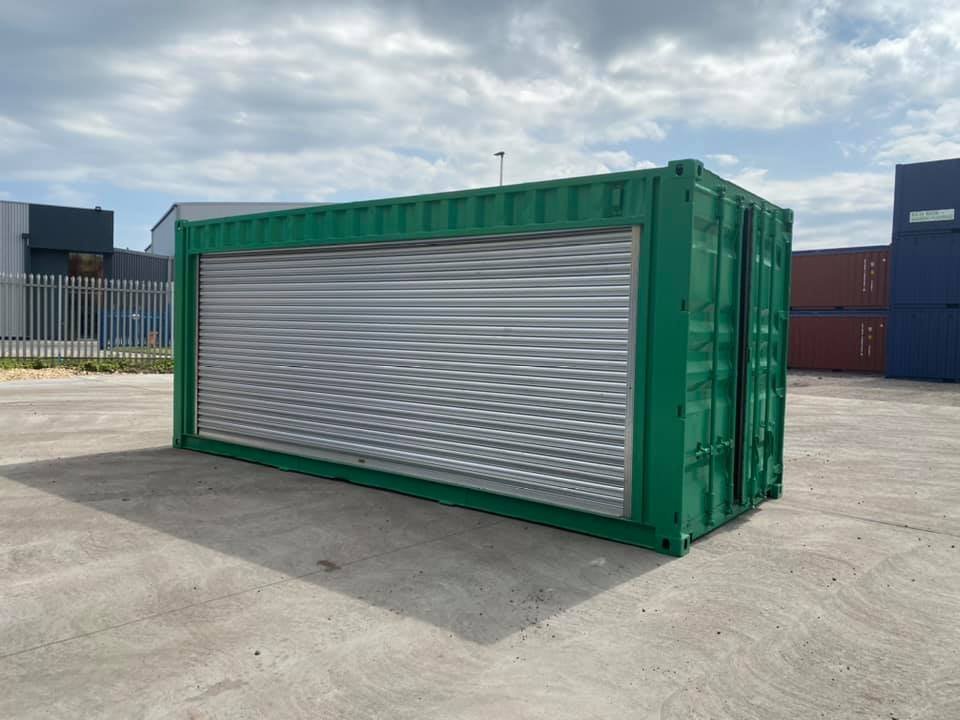 20ft Roller Shutter Conversion Container for Sale - Image 3