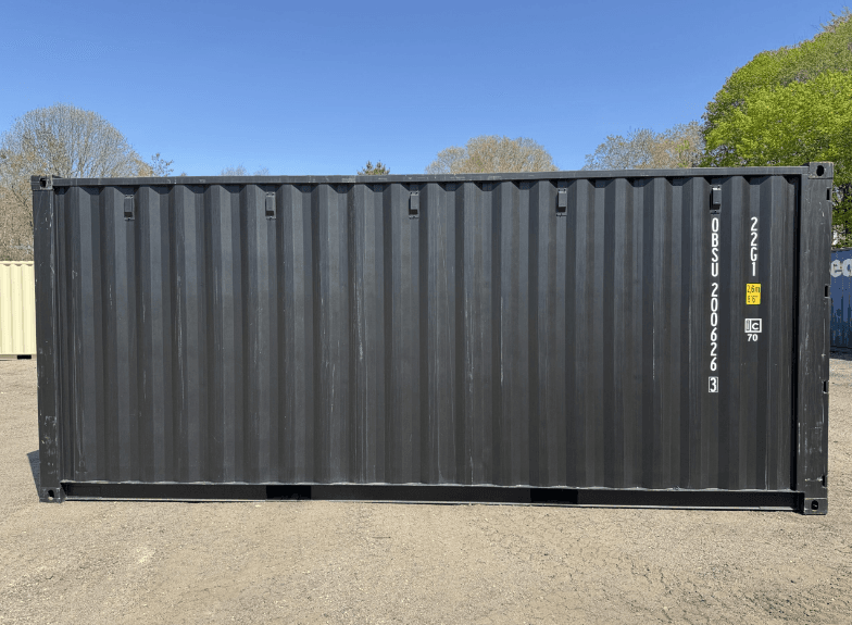 20 x 8 New Black Shipping / Storage Container - Image 4