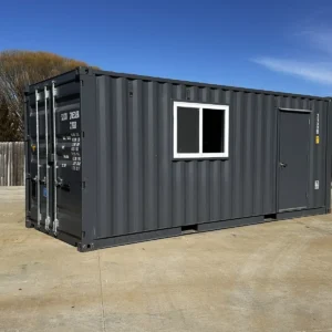 20ft Anti-Vandal Open-Plan Office Container