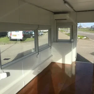 20ft Container with Glass Viewing Windows