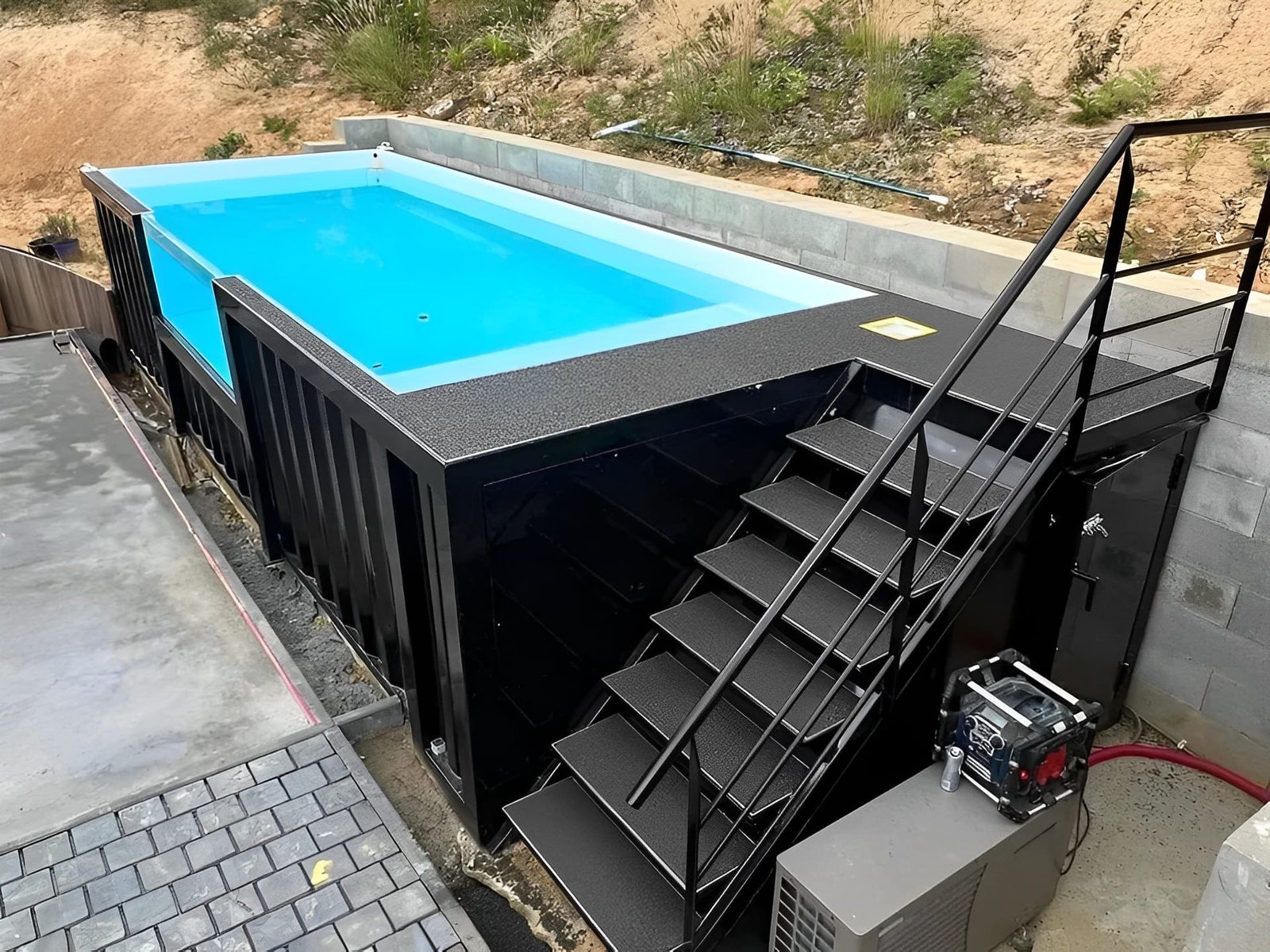20ft Shipping Container Swimming Pool