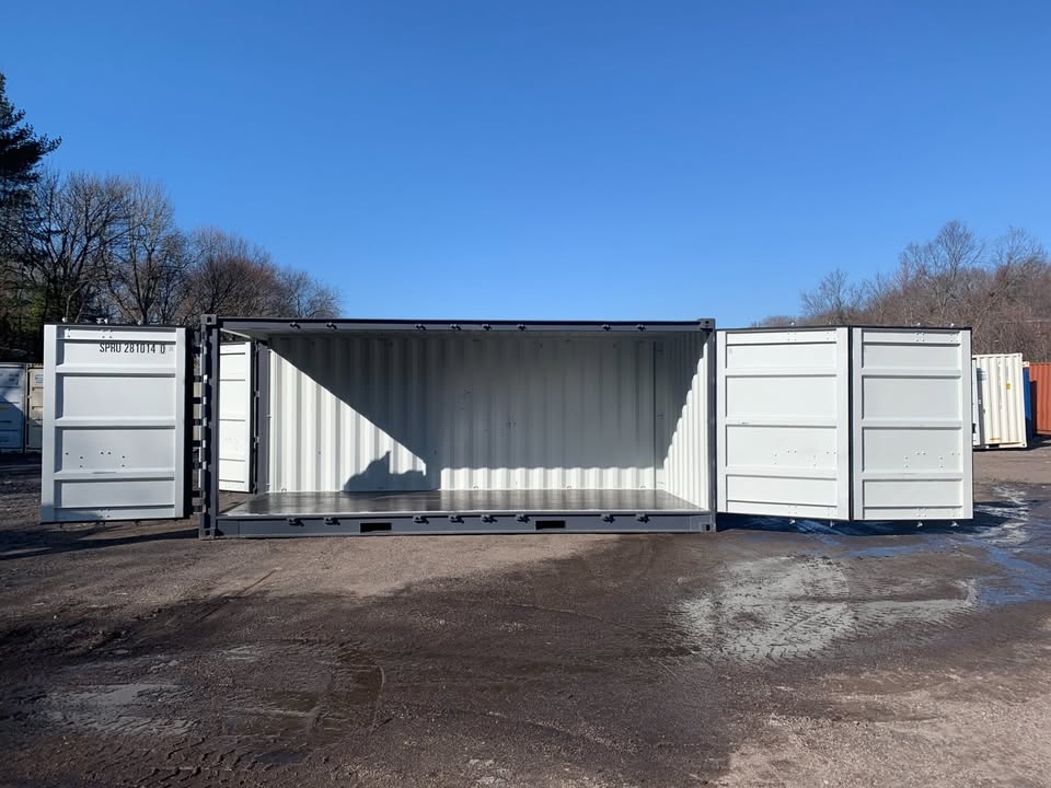 20ft Shipping Container with Triple Door Access