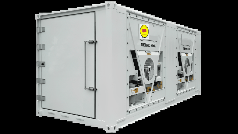 10ft Fridge & Freezer Combo Refrigerated Container