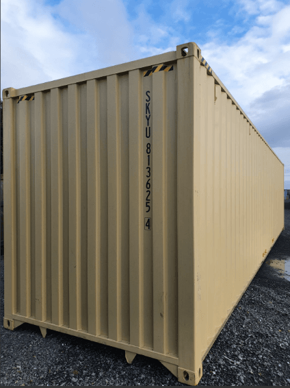 20ft Beige Shipping Container - Image 6