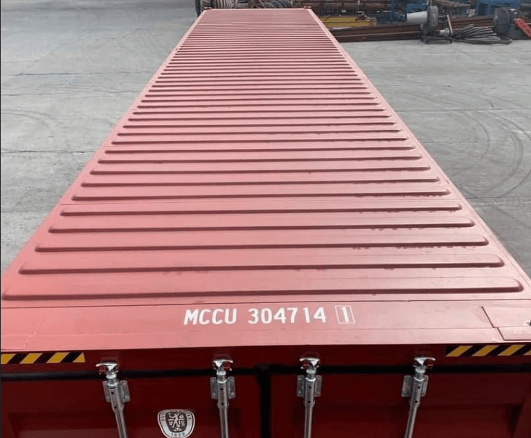30FT USED SHIPPING CONTAINER – CUT DOWN - Image 5