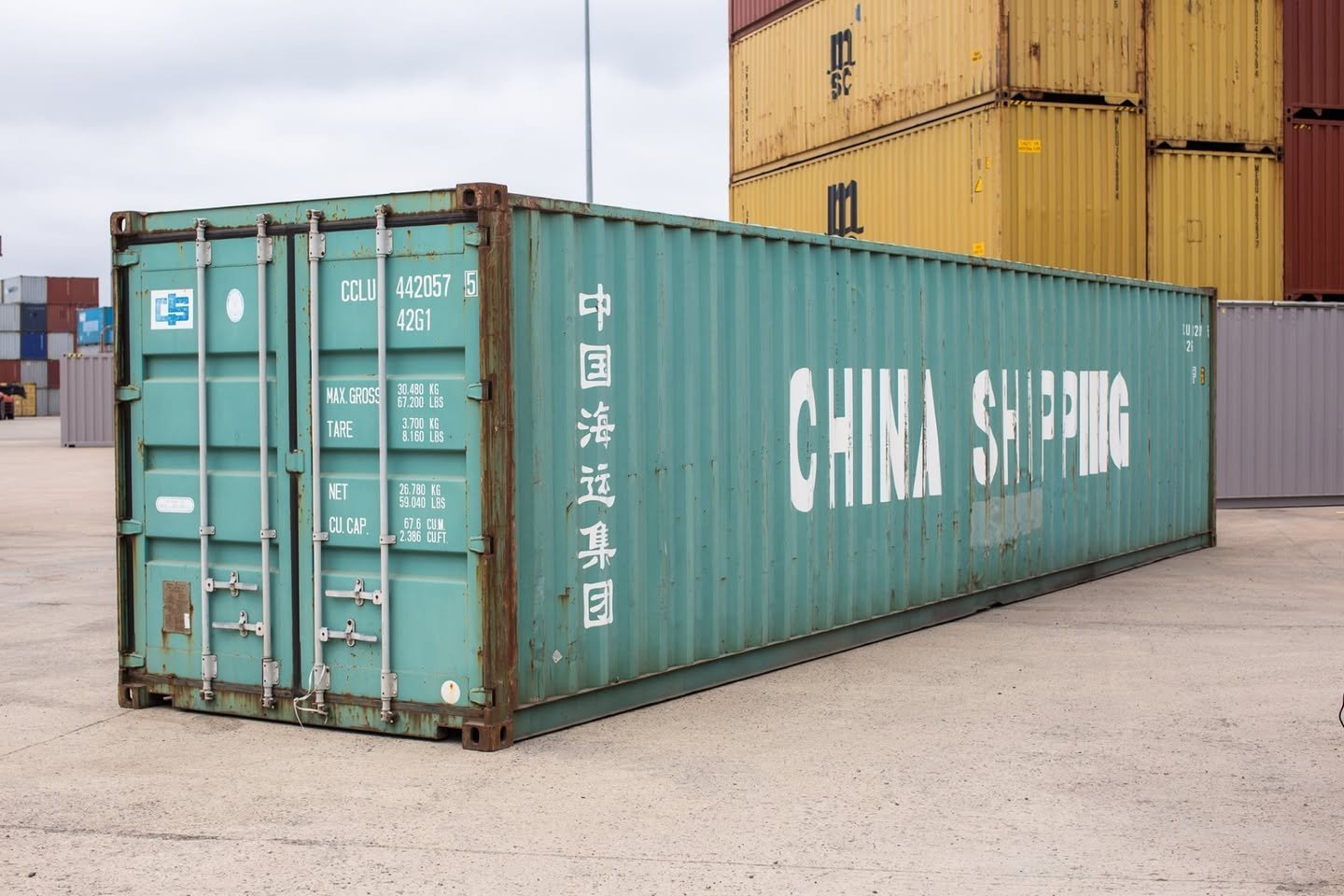 40FT Preloved Shipping Container – Wind & Watertight for Sale