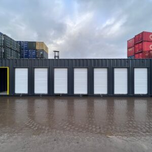 40ft High Cube Multi-Store Container – 7-Bay Self Storage Unit for Sale