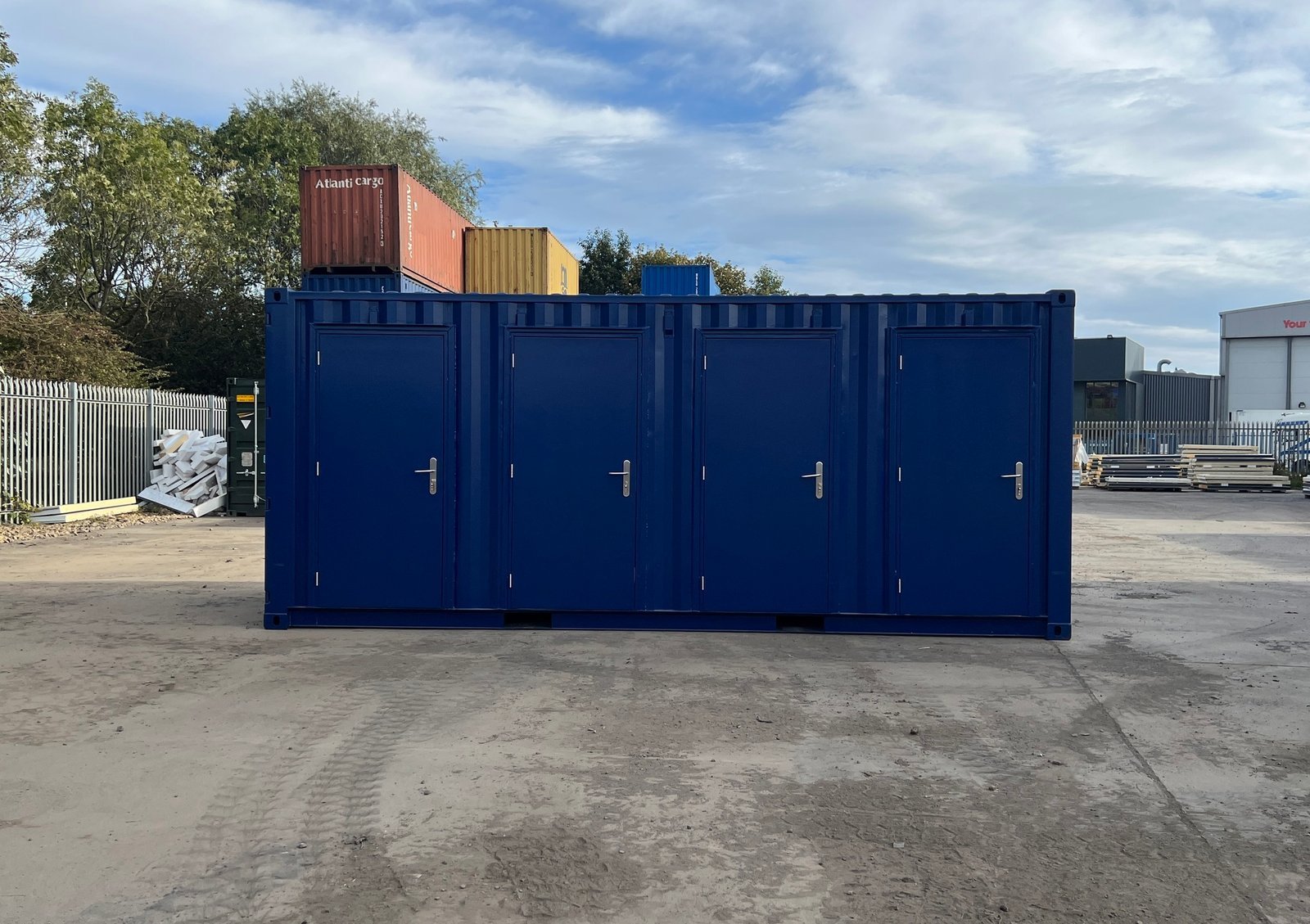 20ft Shipping Container Multi-unit Storage Solution for Sale - Image 5