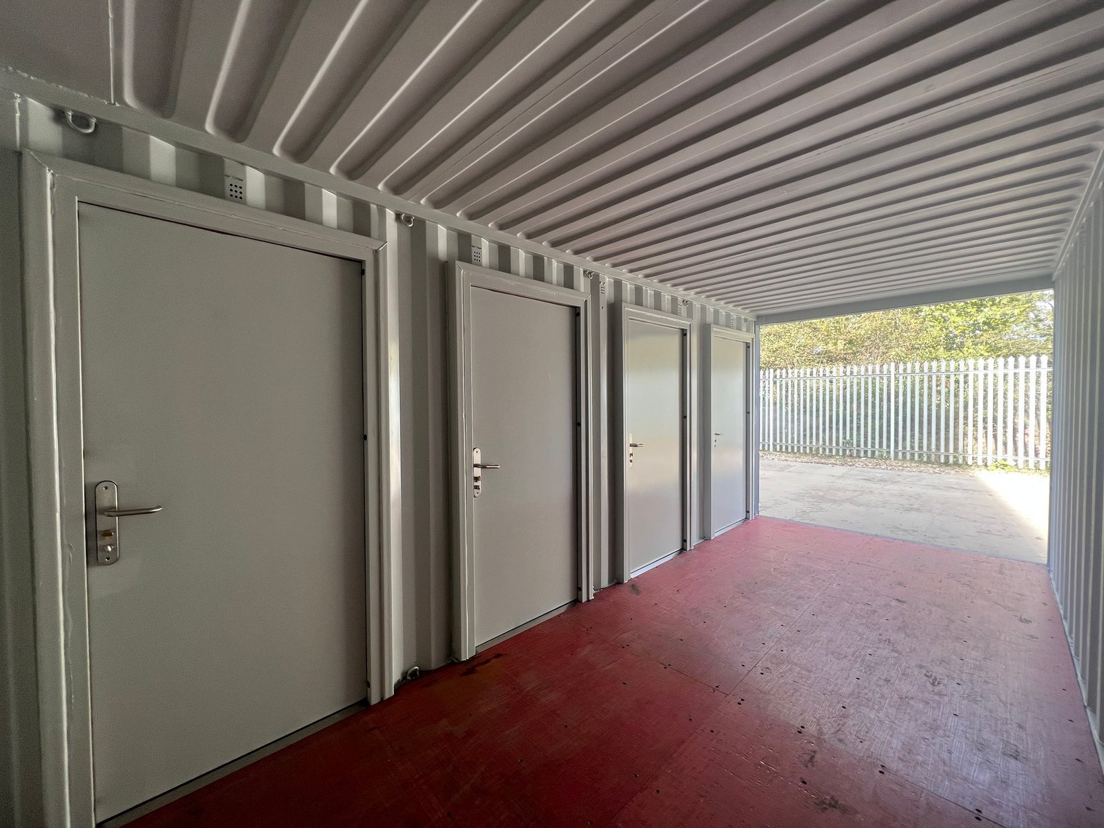 20ft Shipping Container Multi-unit Storage Solution for Sale - Image 7