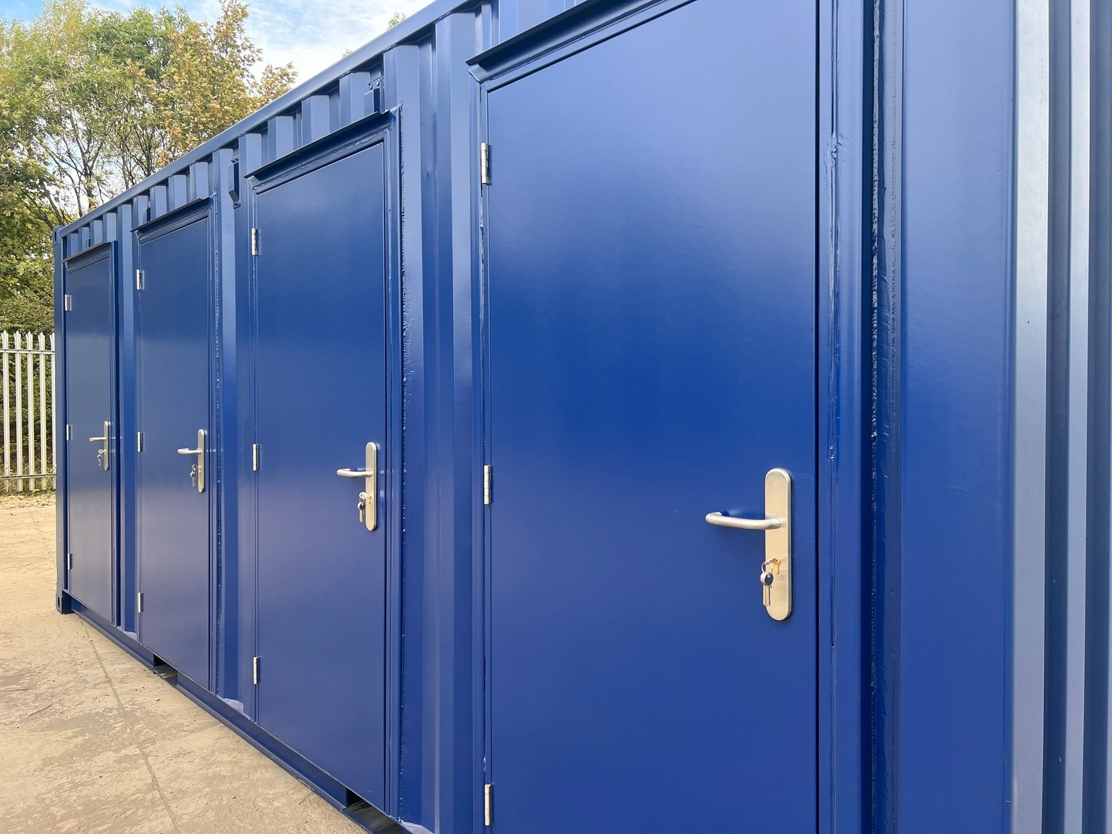 20ft Shipping Container Multi-unit Storage Solution for Sale - Image 3