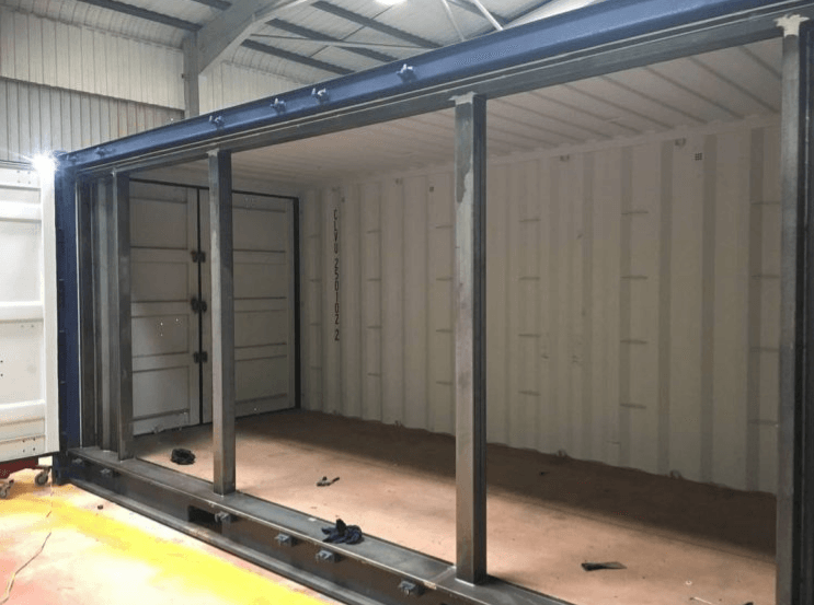 used 20ft open side shipping containers - Image 6