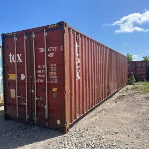 40 High Cube Shipping Container – Solid & Spacious! for Sale