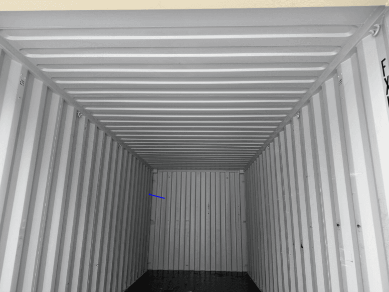 20 x 8 x 8.5 New Beige Shipping / Storage Container - Image 9