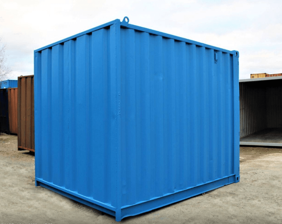 REFURBISHED 8FT STORAGE & SHIPPING CONTAINER - Image 4