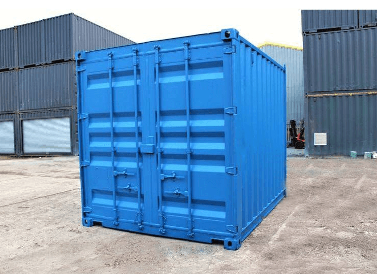 REFURBISHED 8FT STORAGE & SHIPPING CONTAINER - Image 2