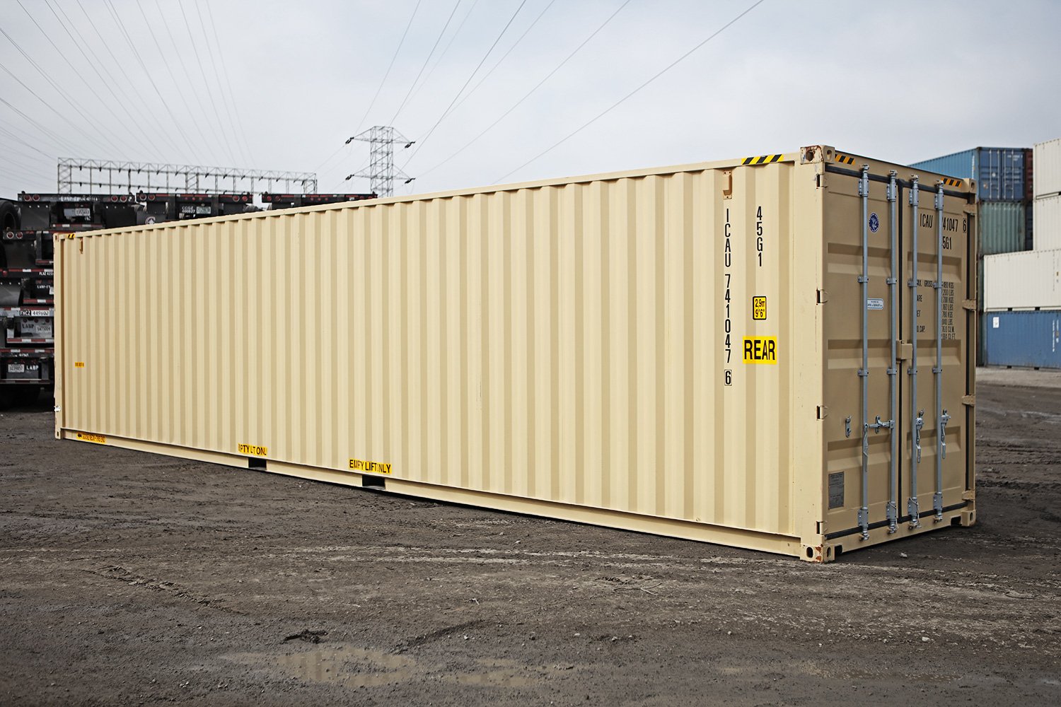 40ft High Cube Shipping Container – One-Way for Sale
