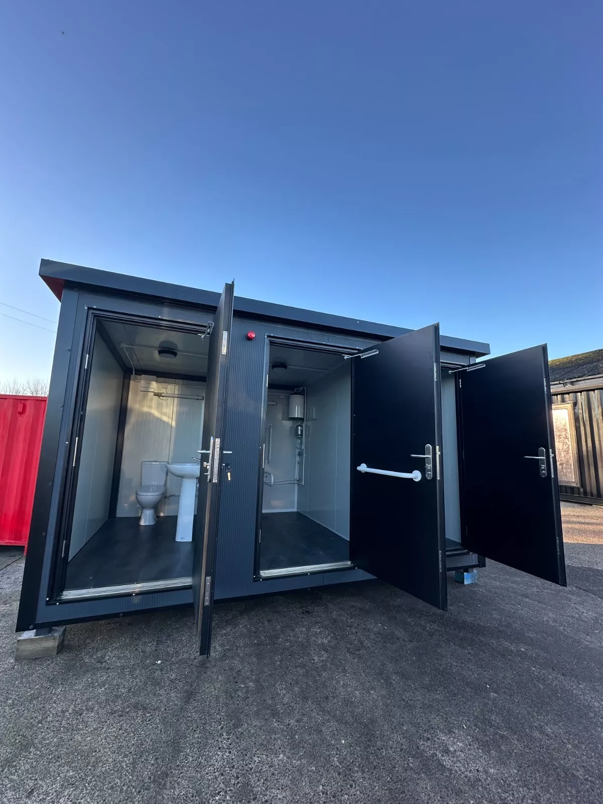 Triple Toilet Unit (Can be customized) for Sale