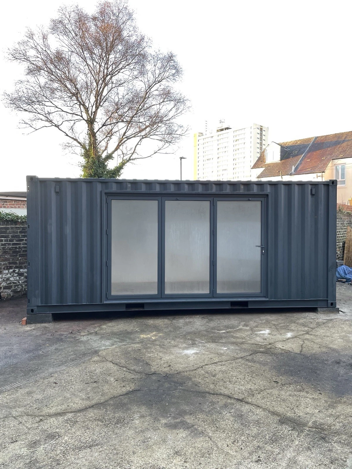 Converted Shipping Container Office Gym 20ft for Sale - Image 5