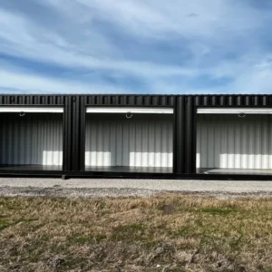 40ft Shipping Container w/3 Roll-Up Side Doors for Sale