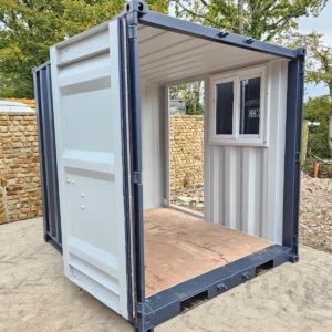 8′ Shipping Container Site Safe Lock Up Box Toolbox 8ft Workshop Shed Office for Sale