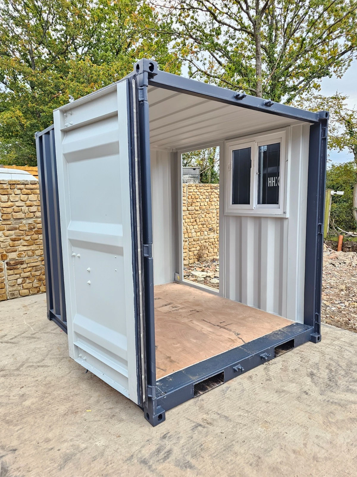 8′ Shipping Container Site Safe Lock Up Box Toolbox 8ft Workshop Shed Office for Sale