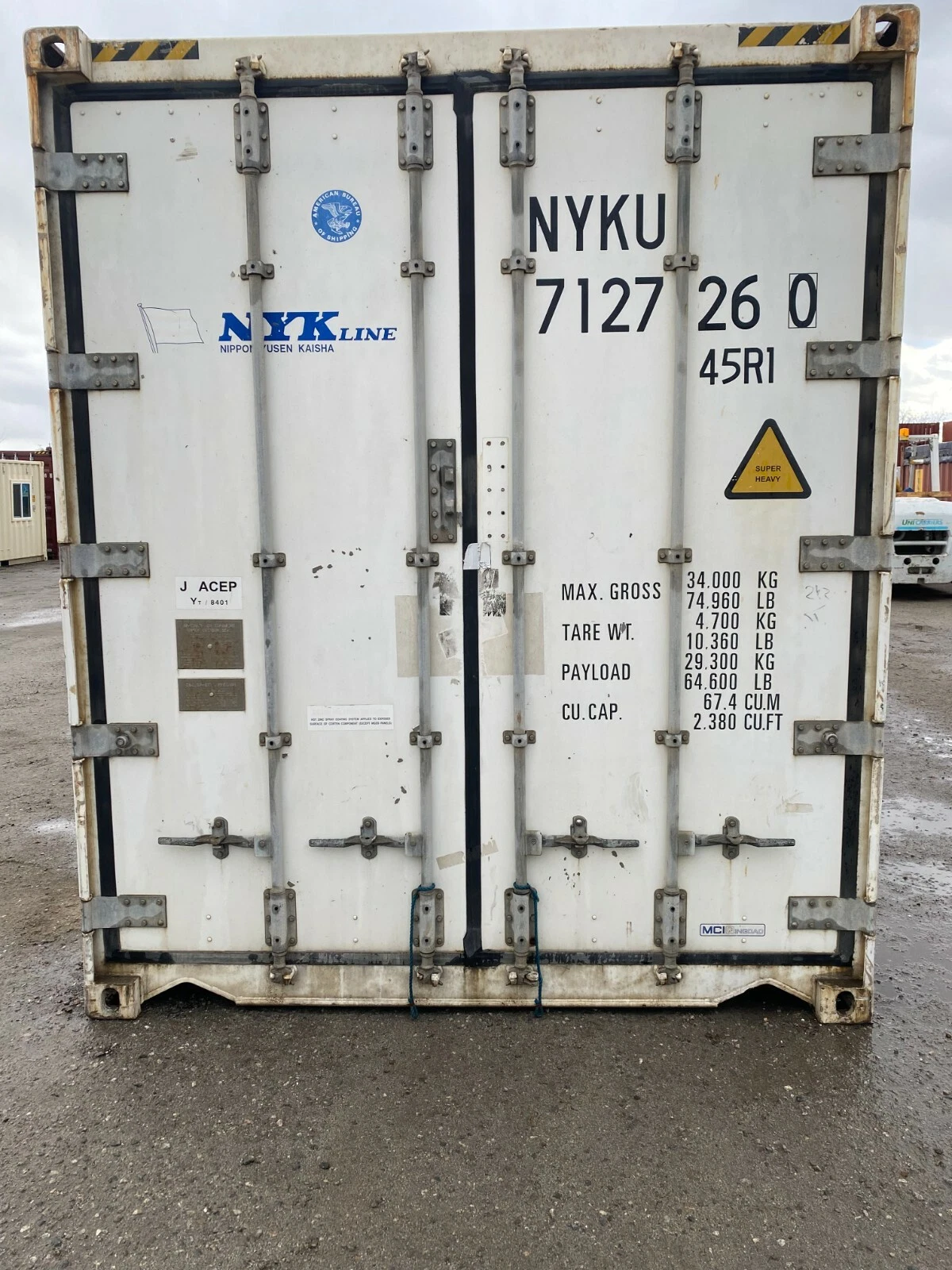 40′ Reefer Container (Non Working) for Sale - Image 2