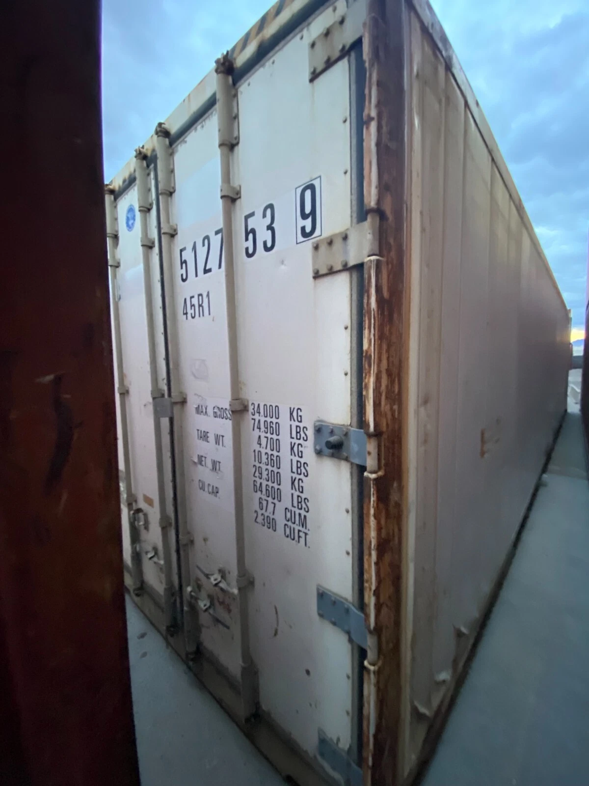 40′ Reefer Container (Non Working) for Sale - Image 5