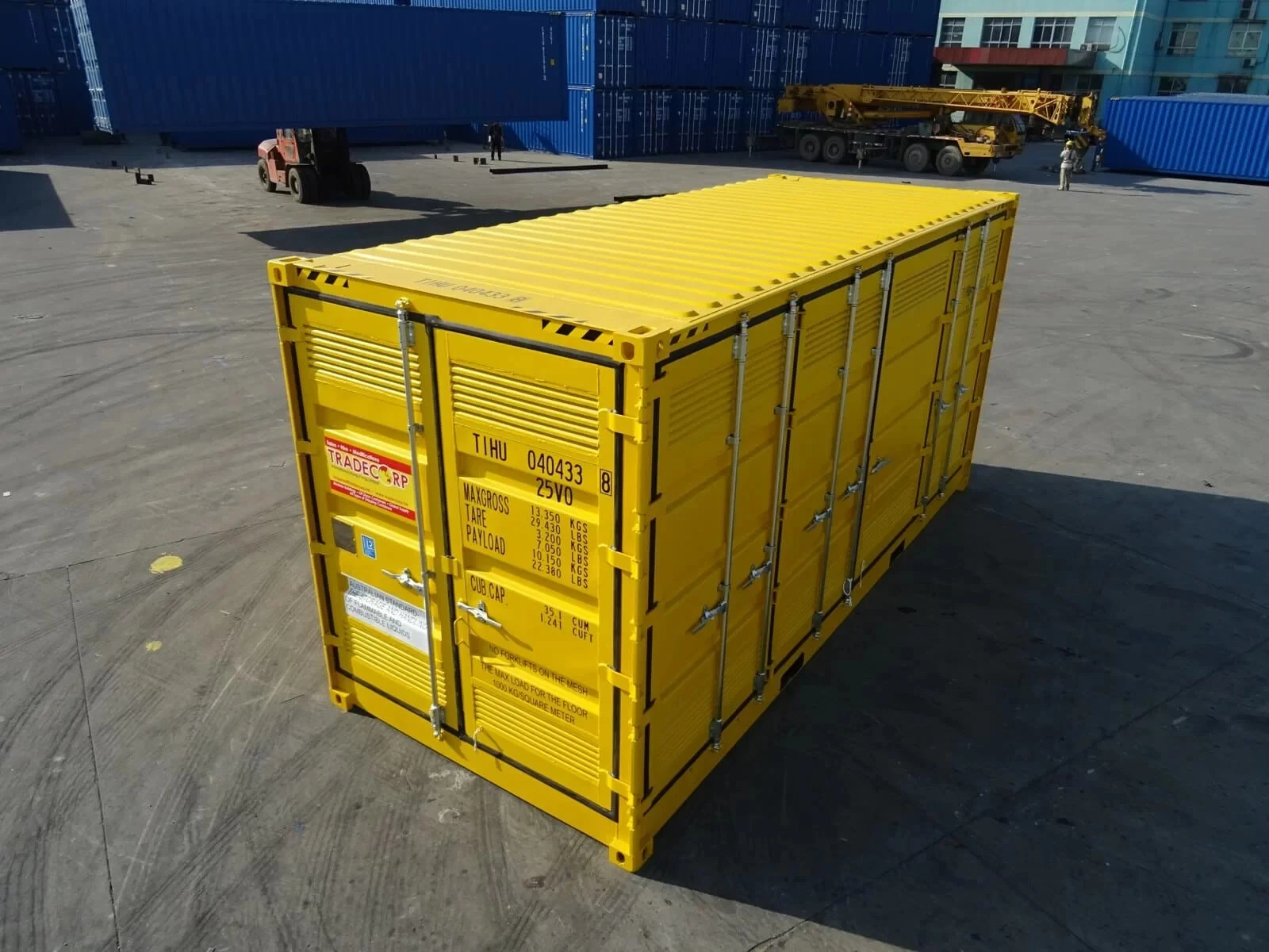 20ft dangerous goods shipping container for Sale - Image 4