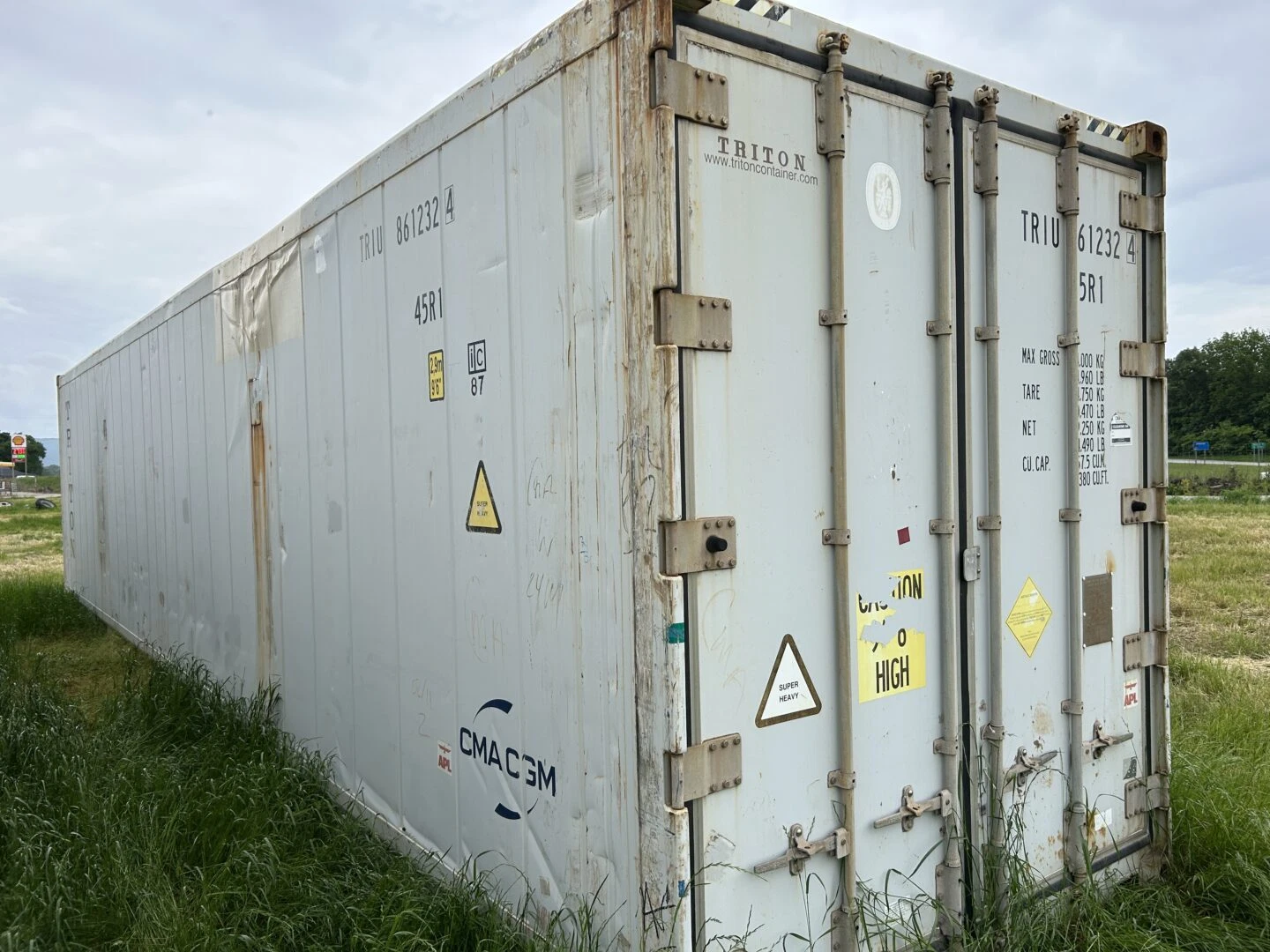 2009 40Ft High Cube Refrigerated Storage Container – CCR18757 for Sale