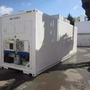 30 Feet Freezer Container Customized Mobile Cold Storage Cell Container / Reefer for Sale