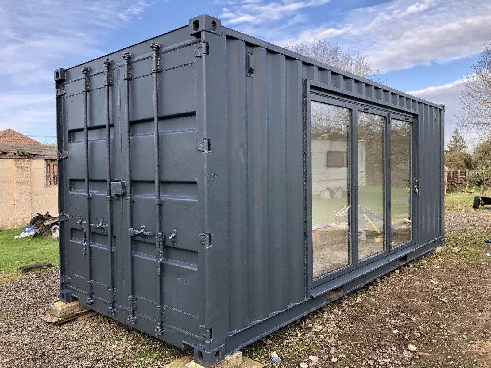 Converted Shipping Container Office Gym 20ft for Sale