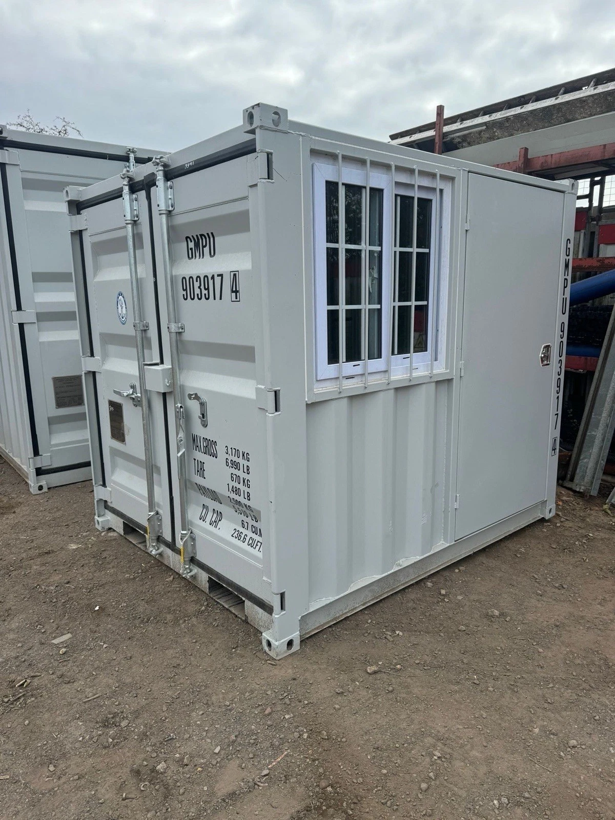 7ft Container With Window And Door – Brand New for Sale