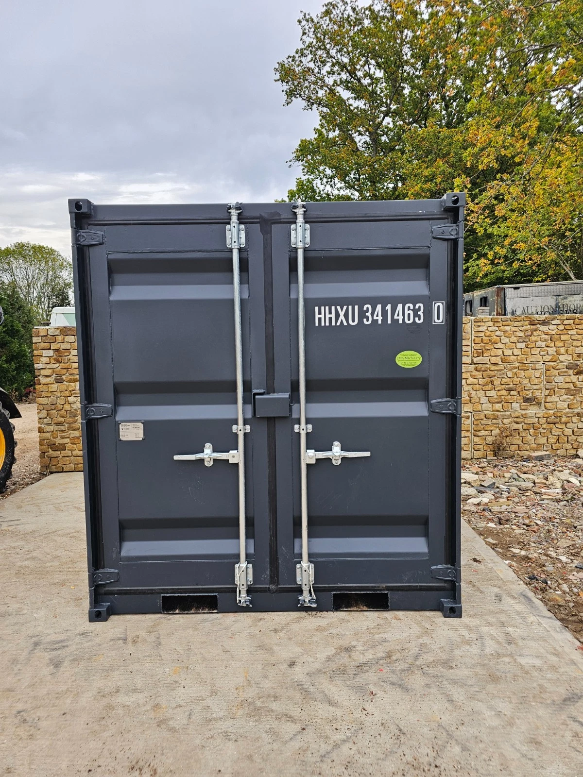 8′ Shipping Container Site Safe Lock Up Box Toolbox 8ft Workshop Shed Office for Sale - Image 19