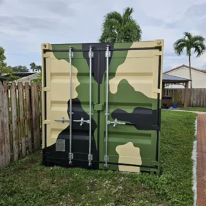20ft Camouflage Storage Container – Wind & Water Tight for Sale