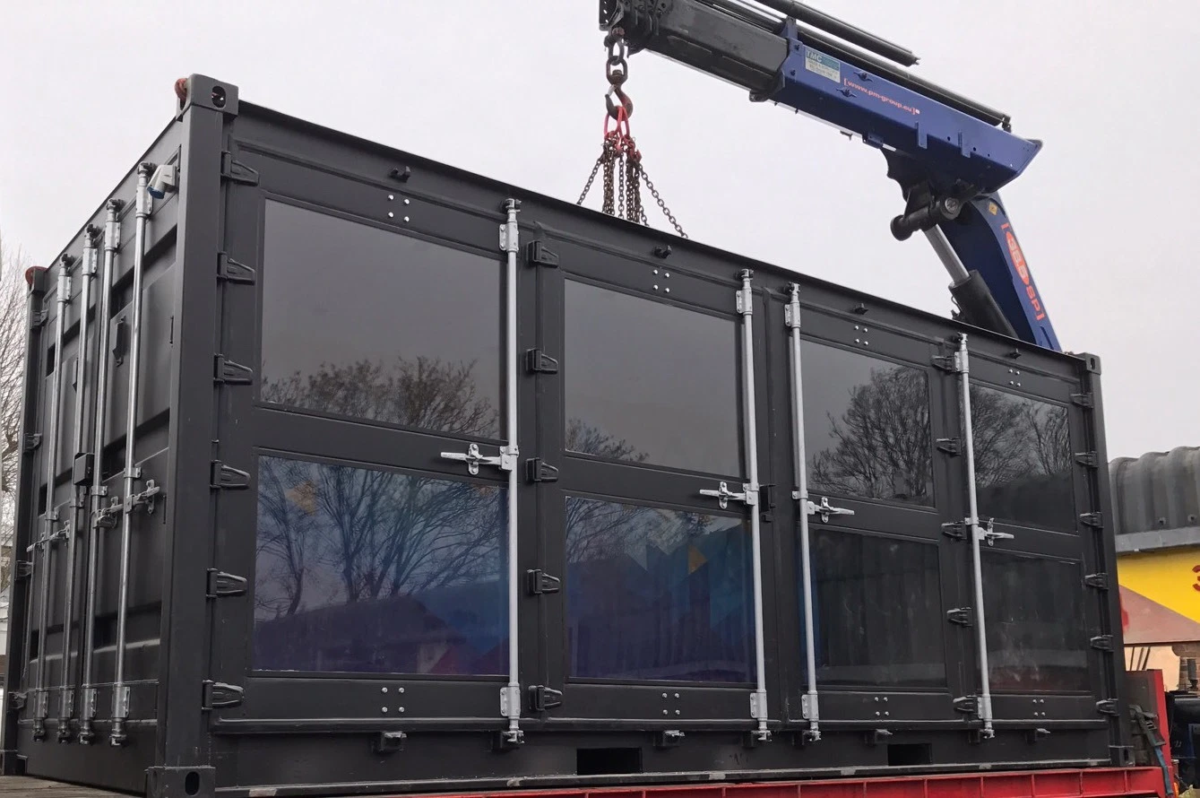 20ft Container With Glass Windows for Sale - Image 7