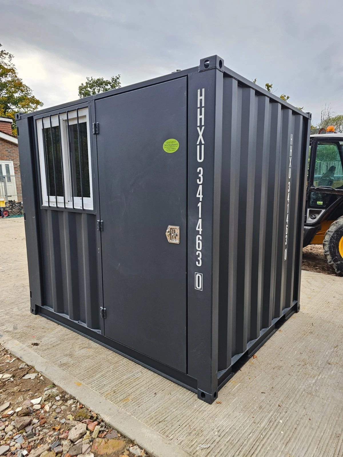 8′ Shipping Container Site Safe Lock Up Box Toolbox 8ft Workshop Shed Office for Sale - Image 17