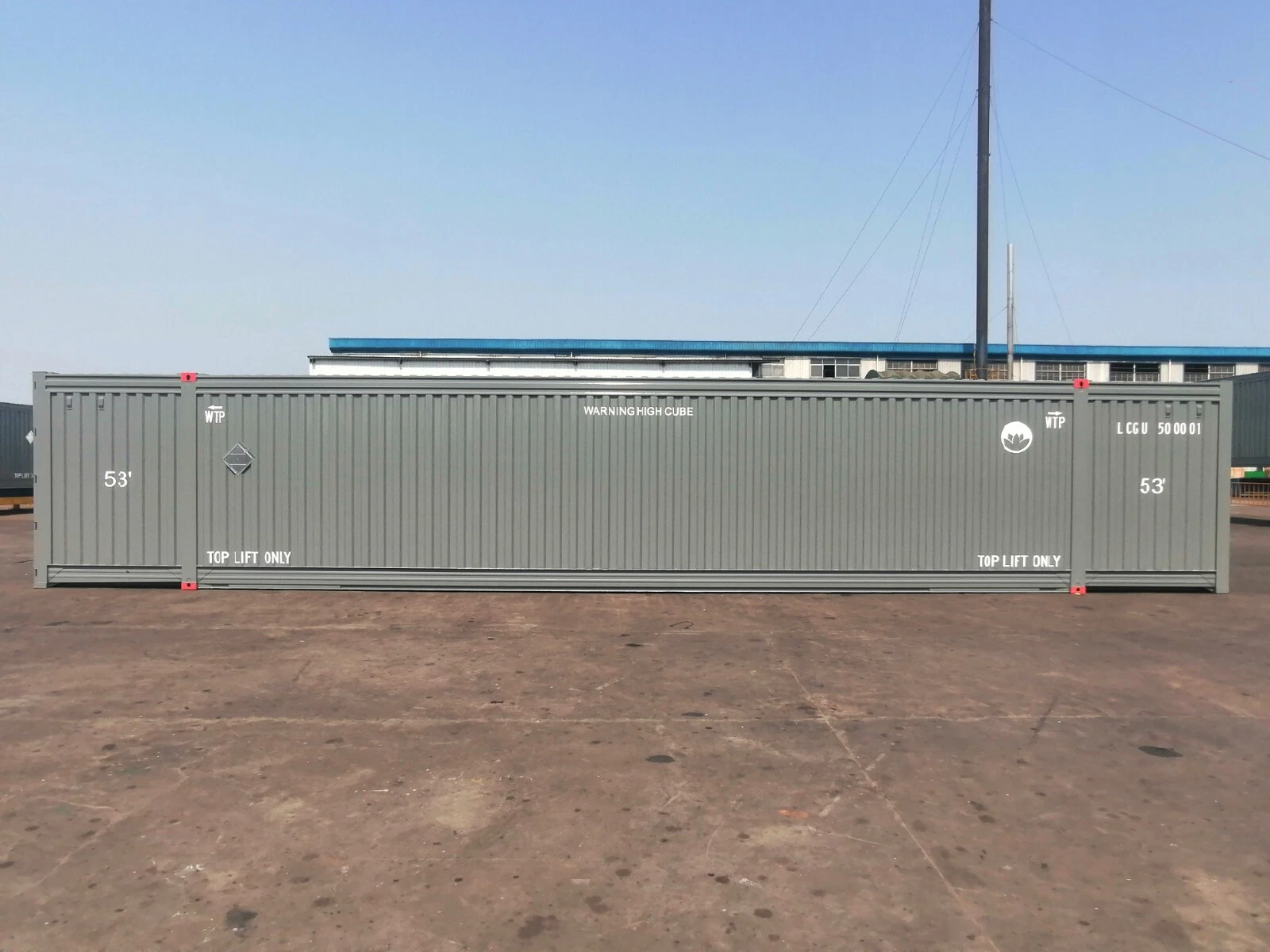 53-foot High Cube Shipping Container – One-Trip for Sale - Image 4