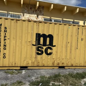 20ft Conex Shipping / Storage Container – Yellow/Gold – Priced to Sell! for Sale