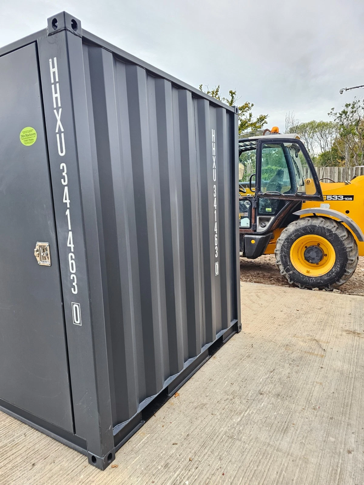 8′ Shipping Container Site Safe Lock Up Box Toolbox 8ft Workshop Shed Office for Sale - Image 16