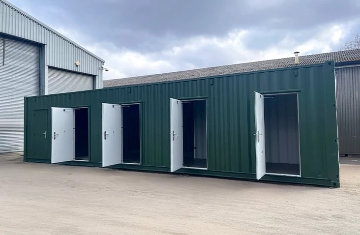40ft High Cube 7-Bay Multi-Store Container