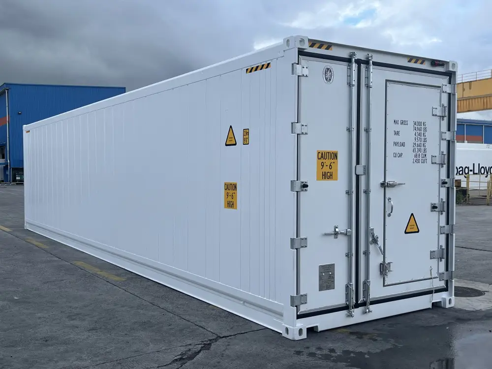 40ft High Cube Refrigerated Storage Shell (Non-Working)