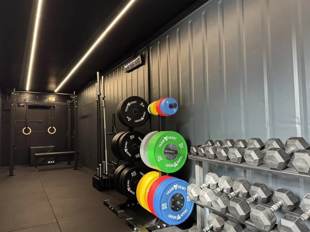 Converted Shipping Container Gym (20ft)