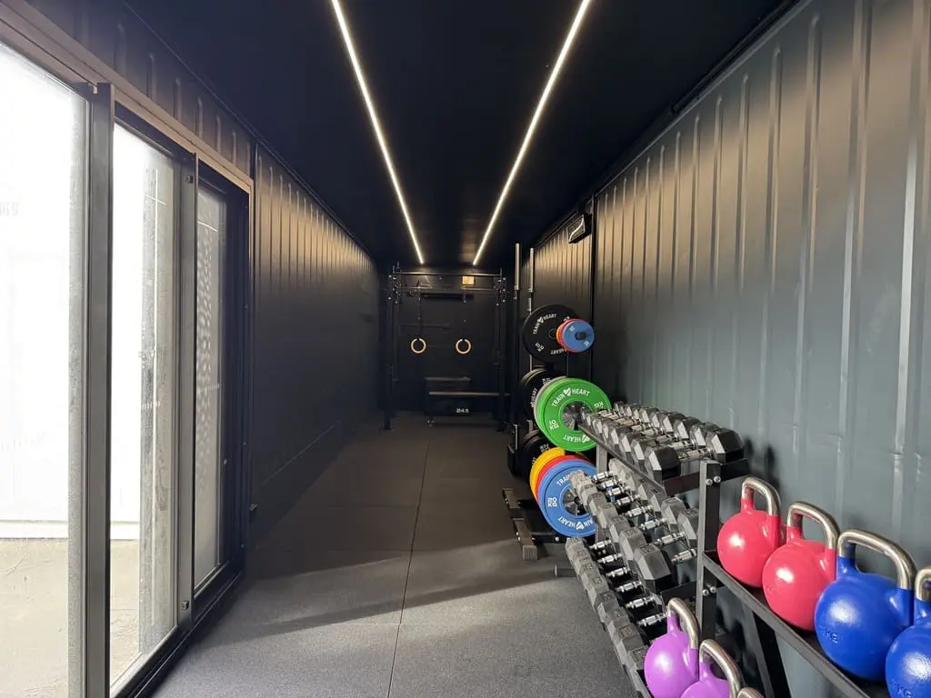 Converted Shipping Container Gym (20ft)