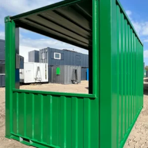 5ft x 8ft Smoking Shelter Container