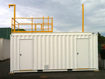 20ft Confined-Space Training Container