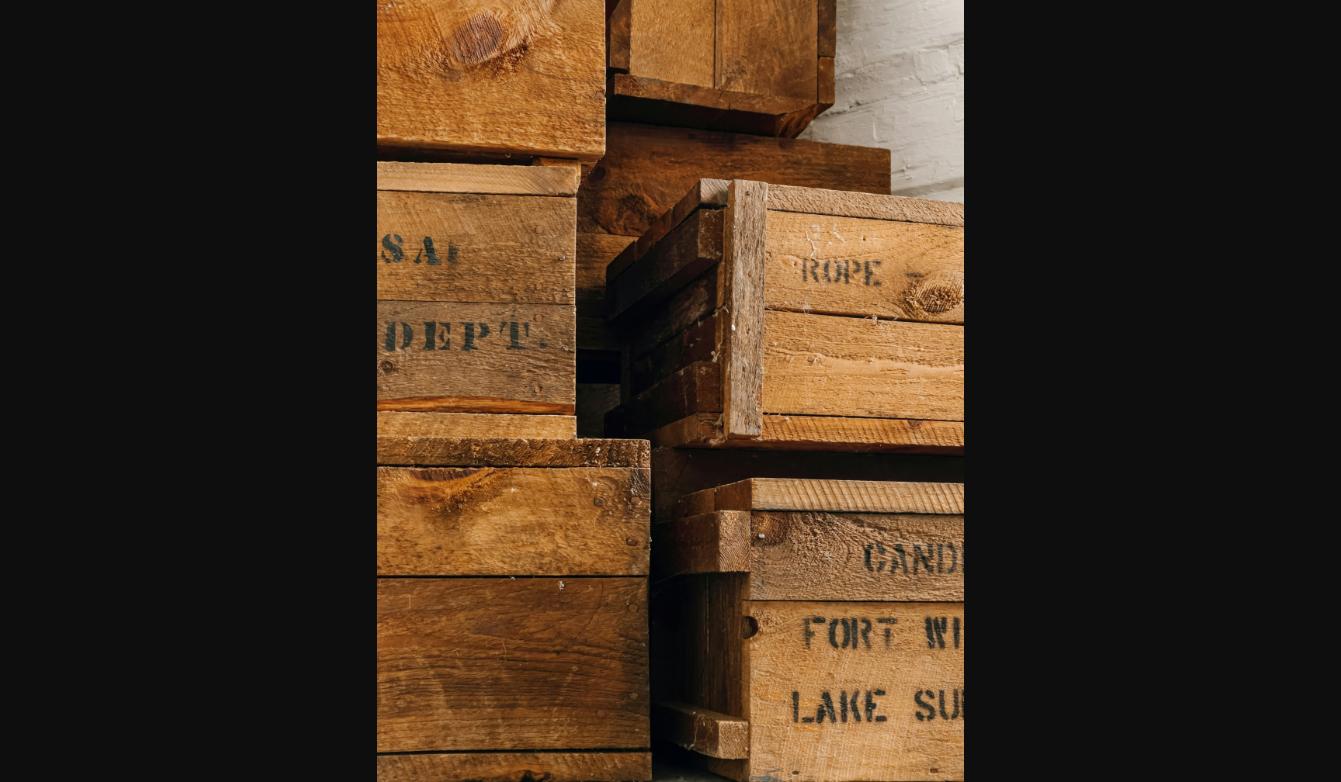 Heavy-Duty Wood Shipping Crate (80in x 48in x 82in)